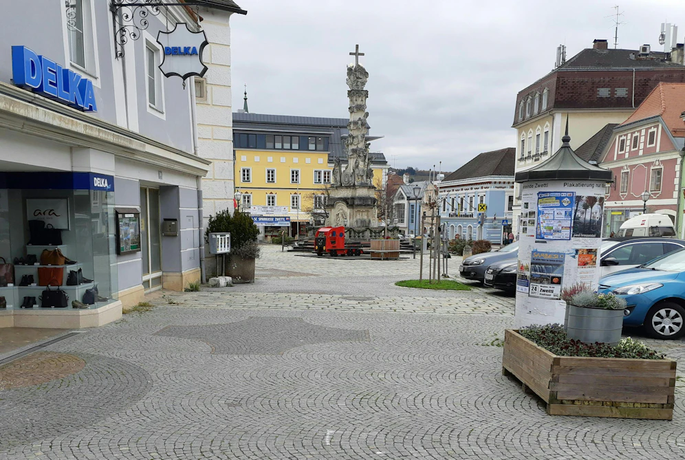 Die Situation in Zwettl am Dienstag, 17. November 2020.