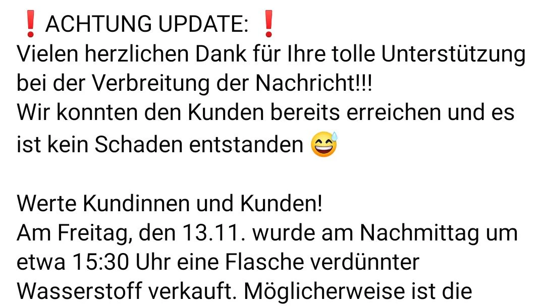 Der Kunde wurde gefunden.