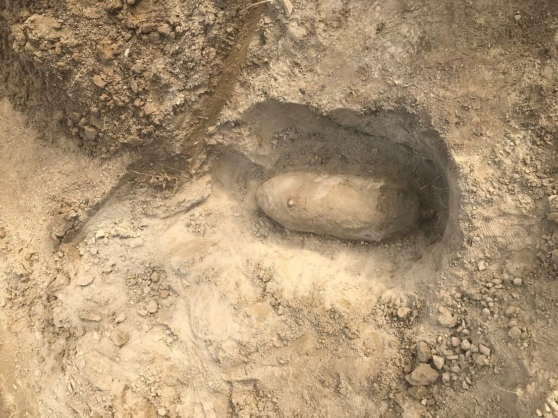 Fliegerbombe Augarten