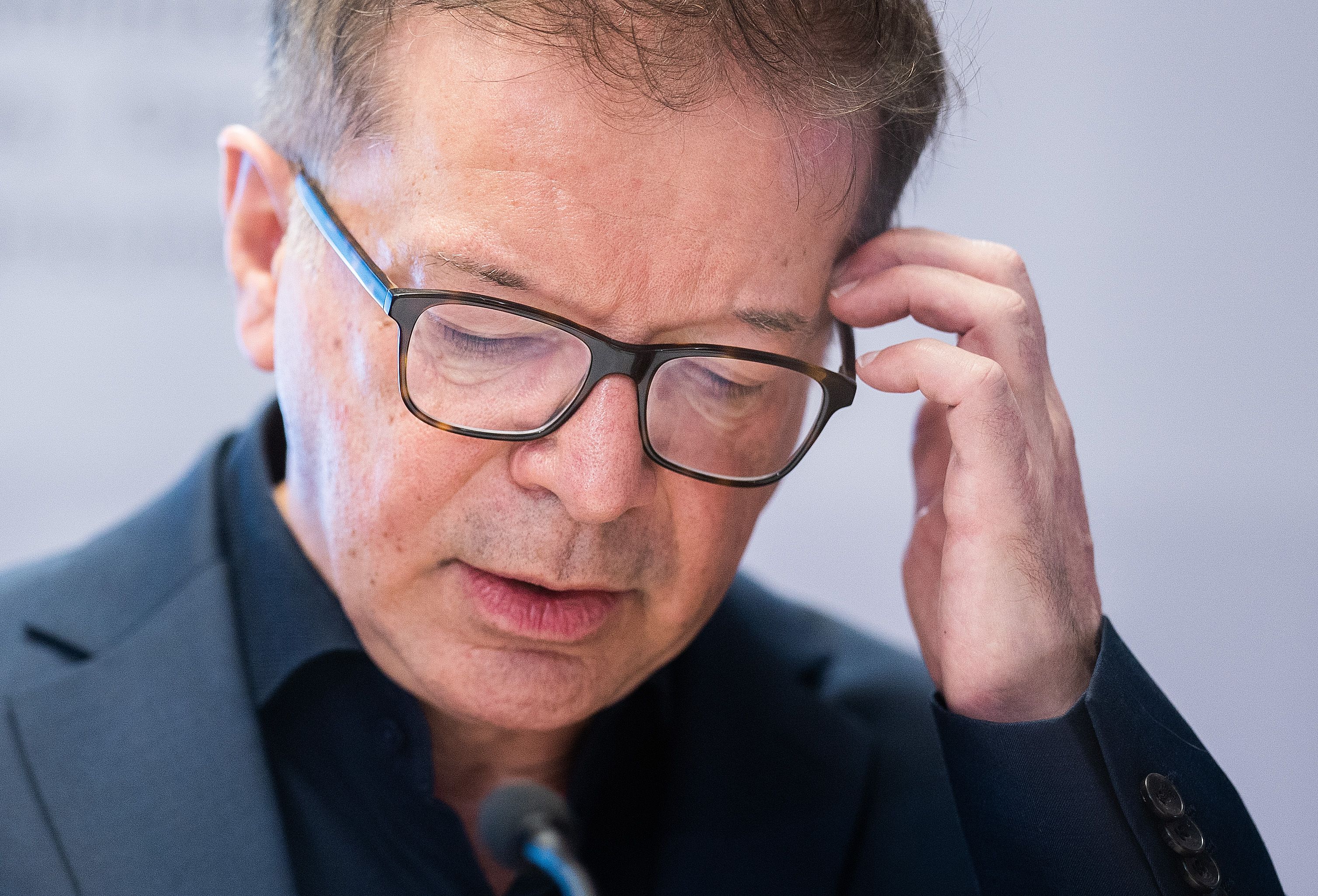 Gesundheitsminister Rudolf Anschober (Grüne) am 16. November 2020 während einer Pressekonferenz