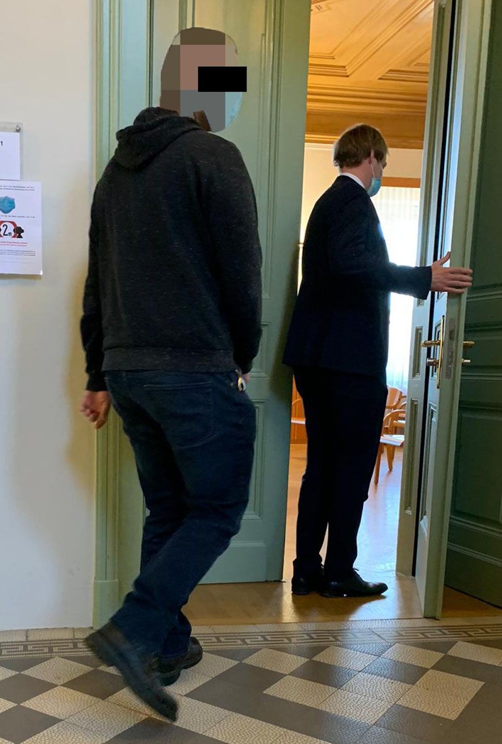 Der Angeklagte