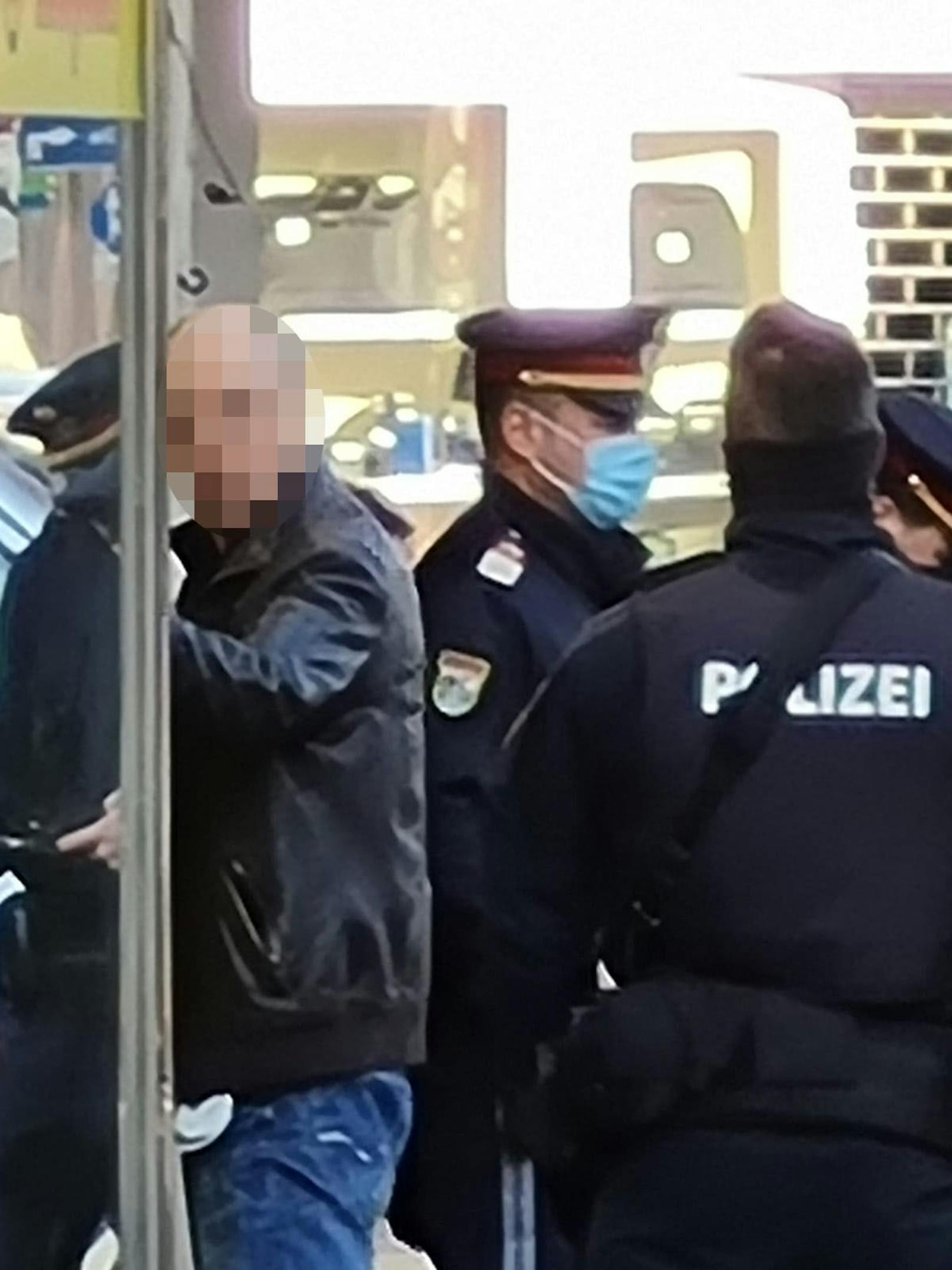Festnahme in Wien-Brigittenau