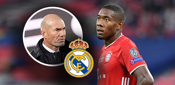 Real-Coach Zidane hält Kontakt zu Alaba.
