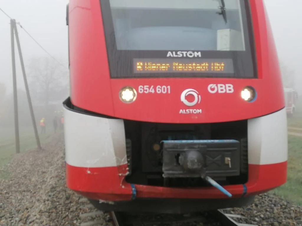 Lenker krachte gegen Zug.