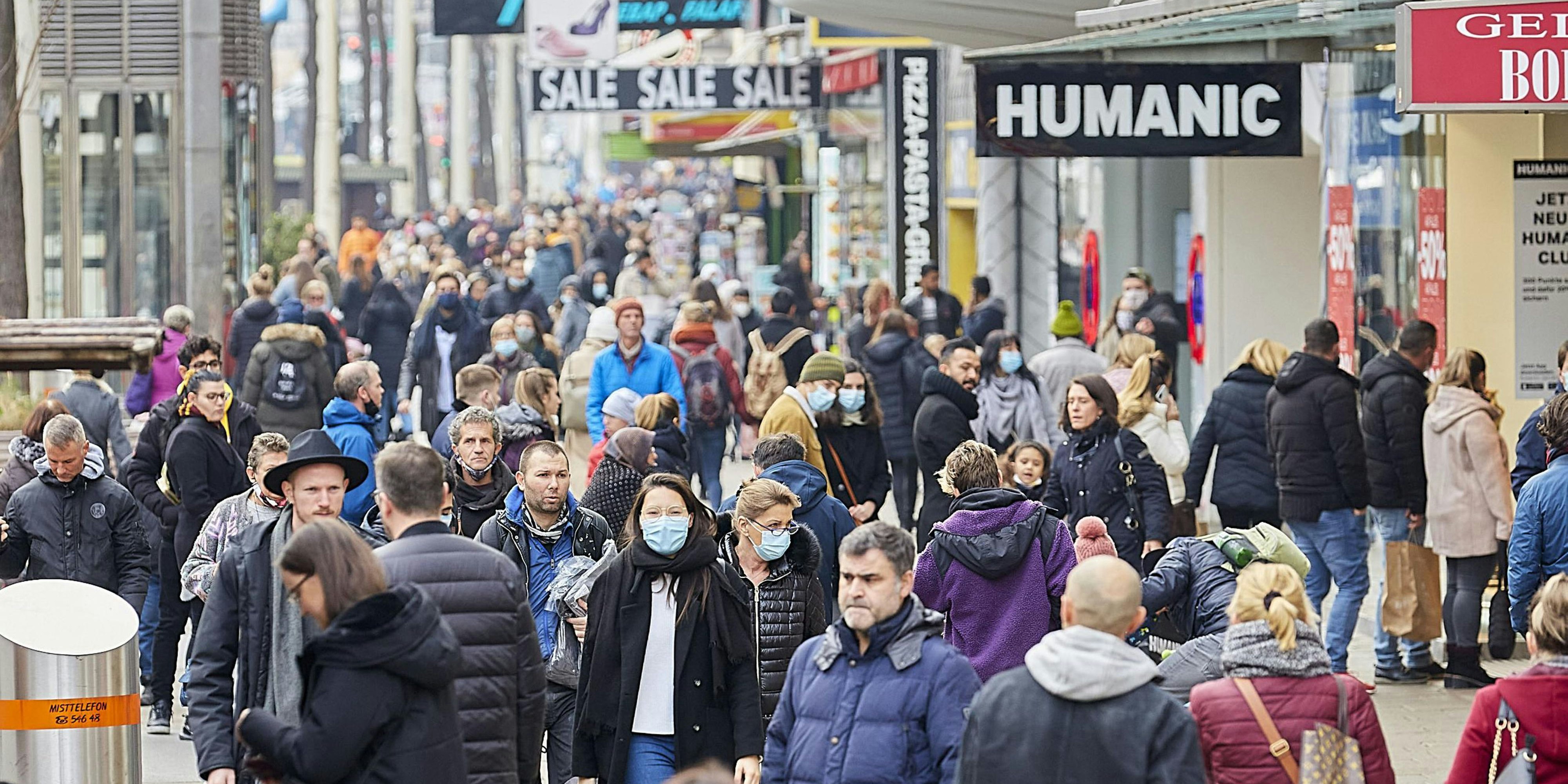 Österreich Bevölkerung wird immer älter.
