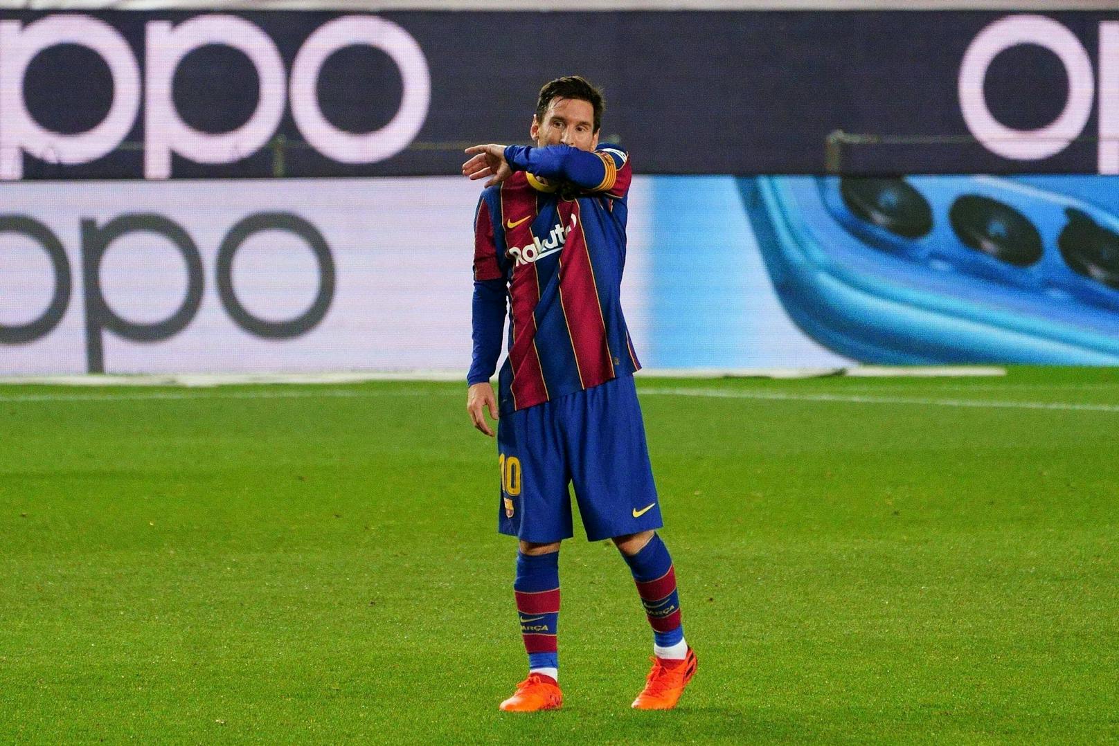 Lionel Messi schießt gegen den Griezmann-Berater zurück. 