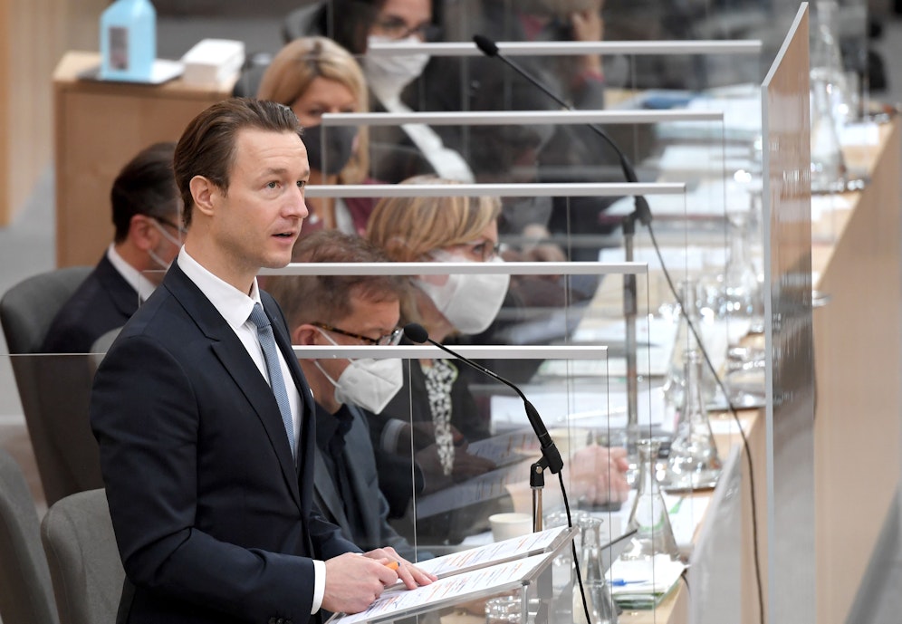 Finanzminister Gernot Blümel (ÖVP).