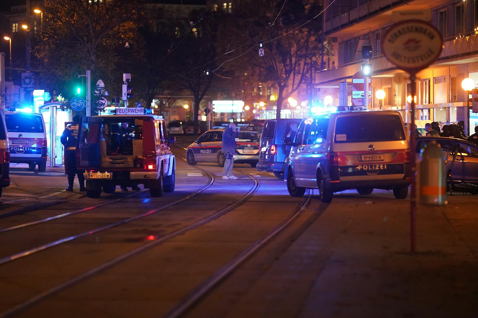Am Montag kam es zu einer Schießerei in Wien.