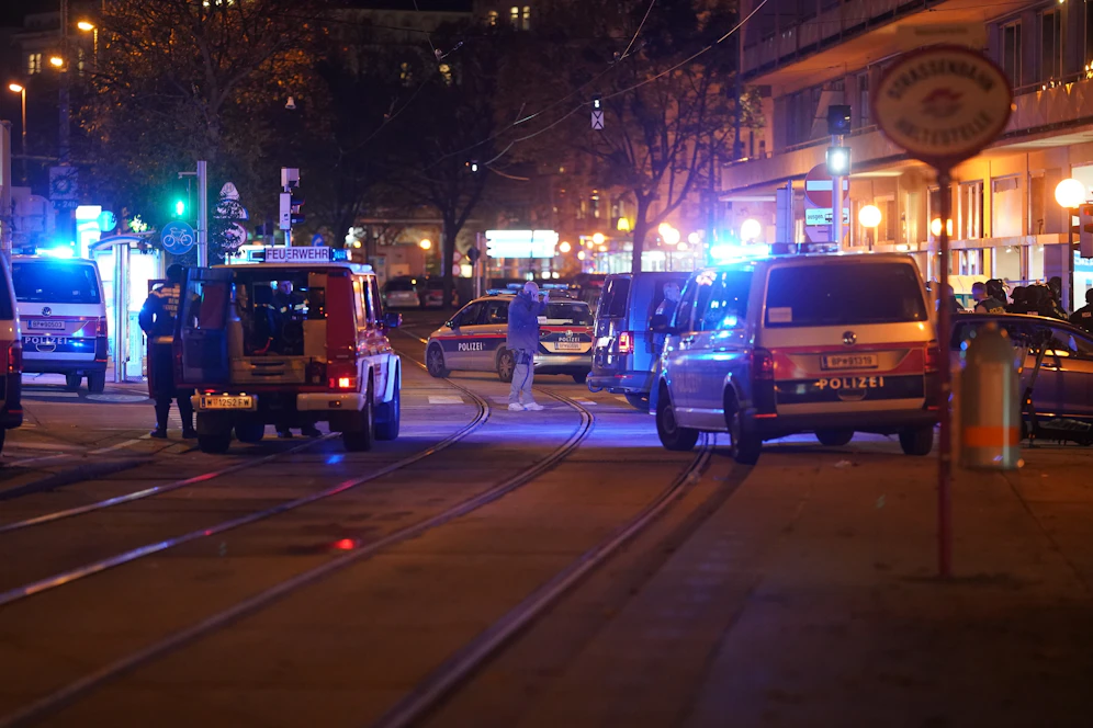 Am Montag kam es zu einer Schießerei in Wien.