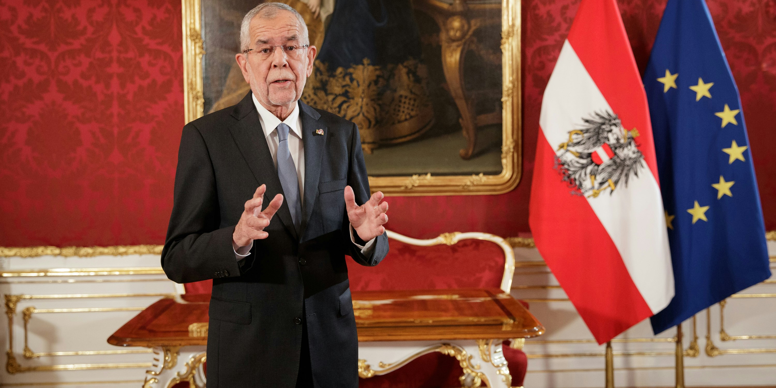 Alexander Van der Bellen bei der Rede zur Lage der Nation