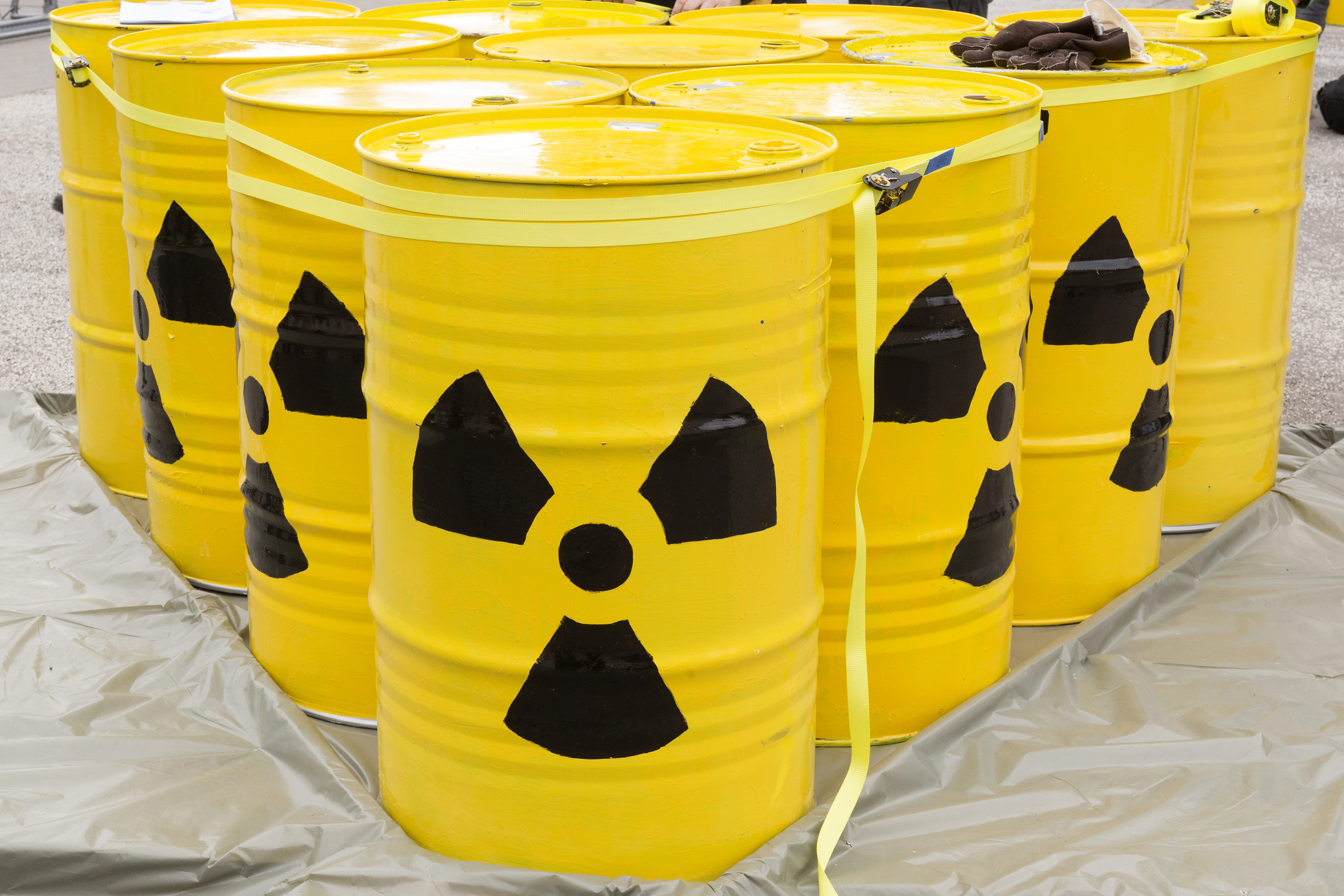 Atommüllfässer