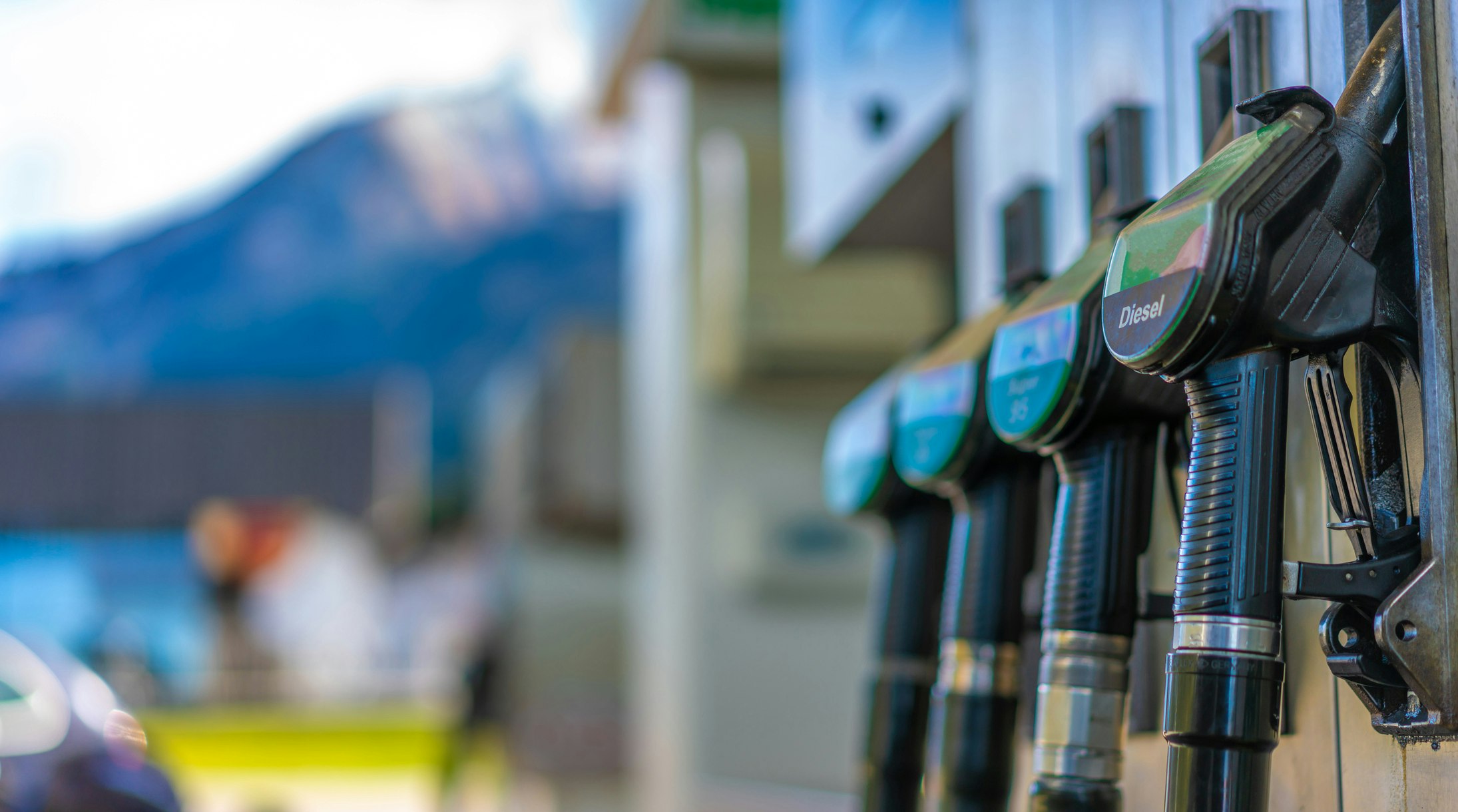 Symbolfoto einer Zapfsäule.