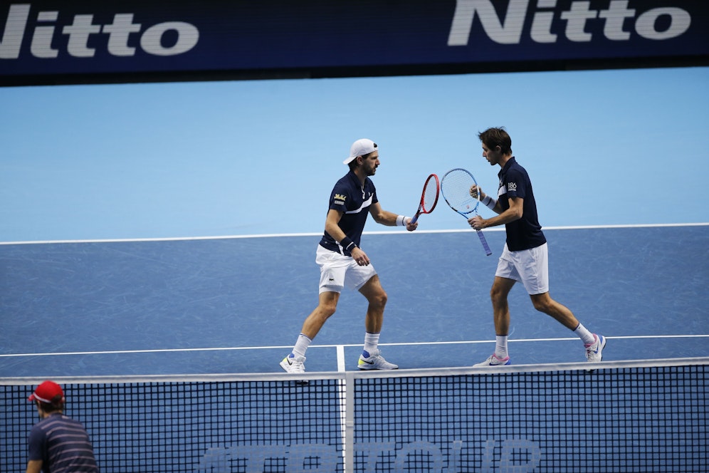 Jürgen Melzer und Edouard Roger-Vasselin stehen im Halbfinale.