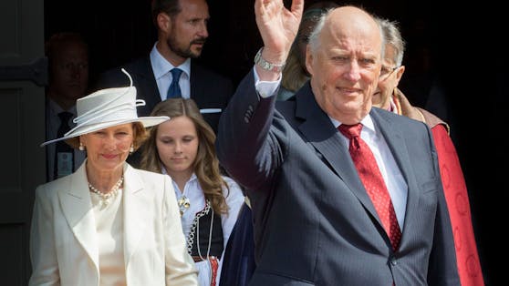 Königin Sonja, König Harald