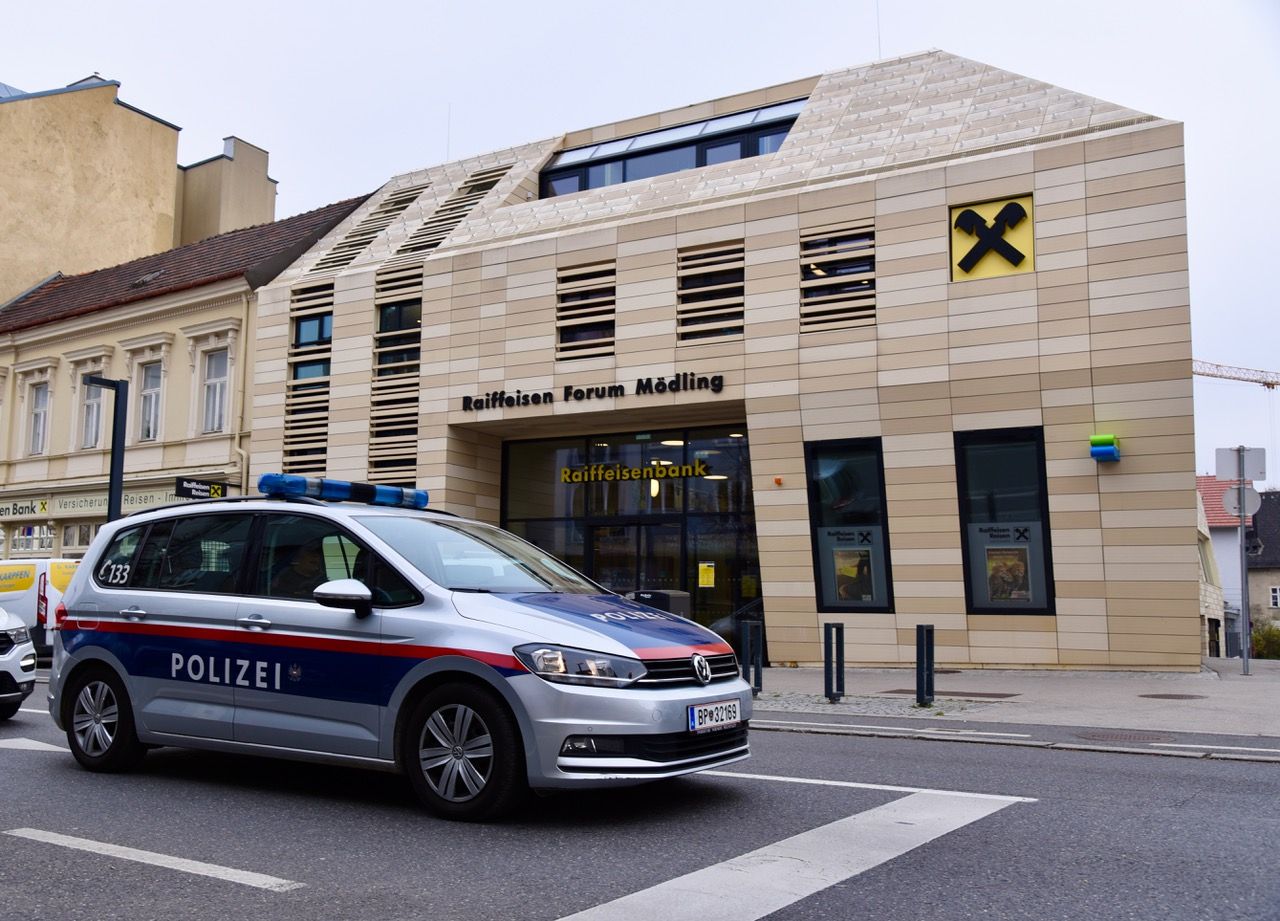 Spurensicherung in Mödling