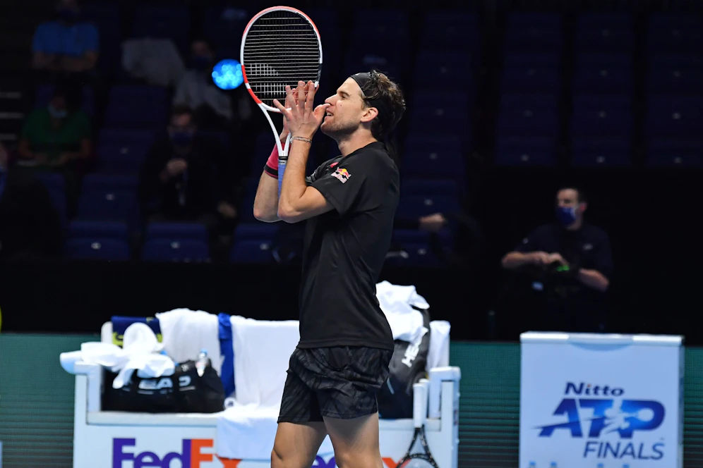 Dominic Thiem steht zum zweiten Mal in Folge im Finale der ATP Finals. 