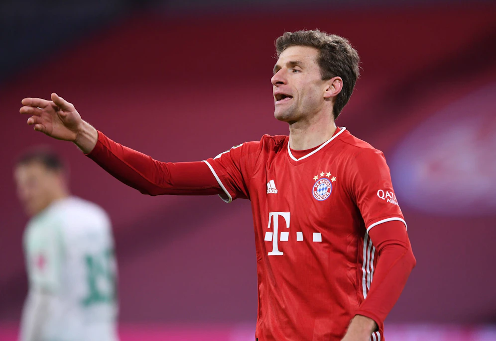 Thomas Müller poltert nach dem Remis gegen Bremen. 