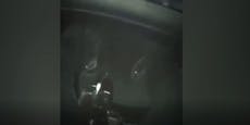Vor Attentat? Video zeigt Mann mit Sturmgewehr in BMW