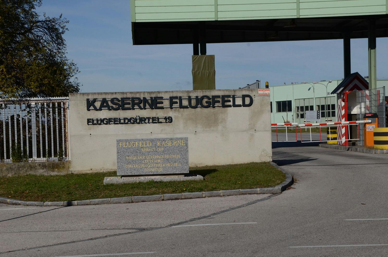 Die Flugfeld-Kaserne in Wr. Neustadt