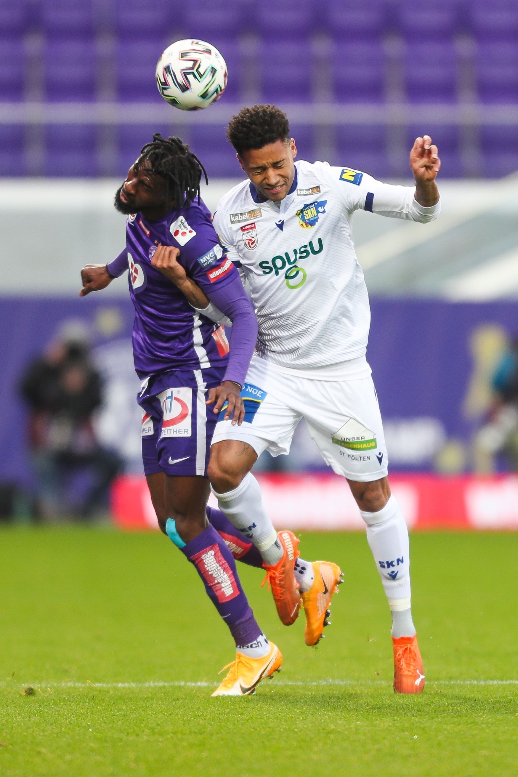 Die Austria im Duell mit St. Pölten