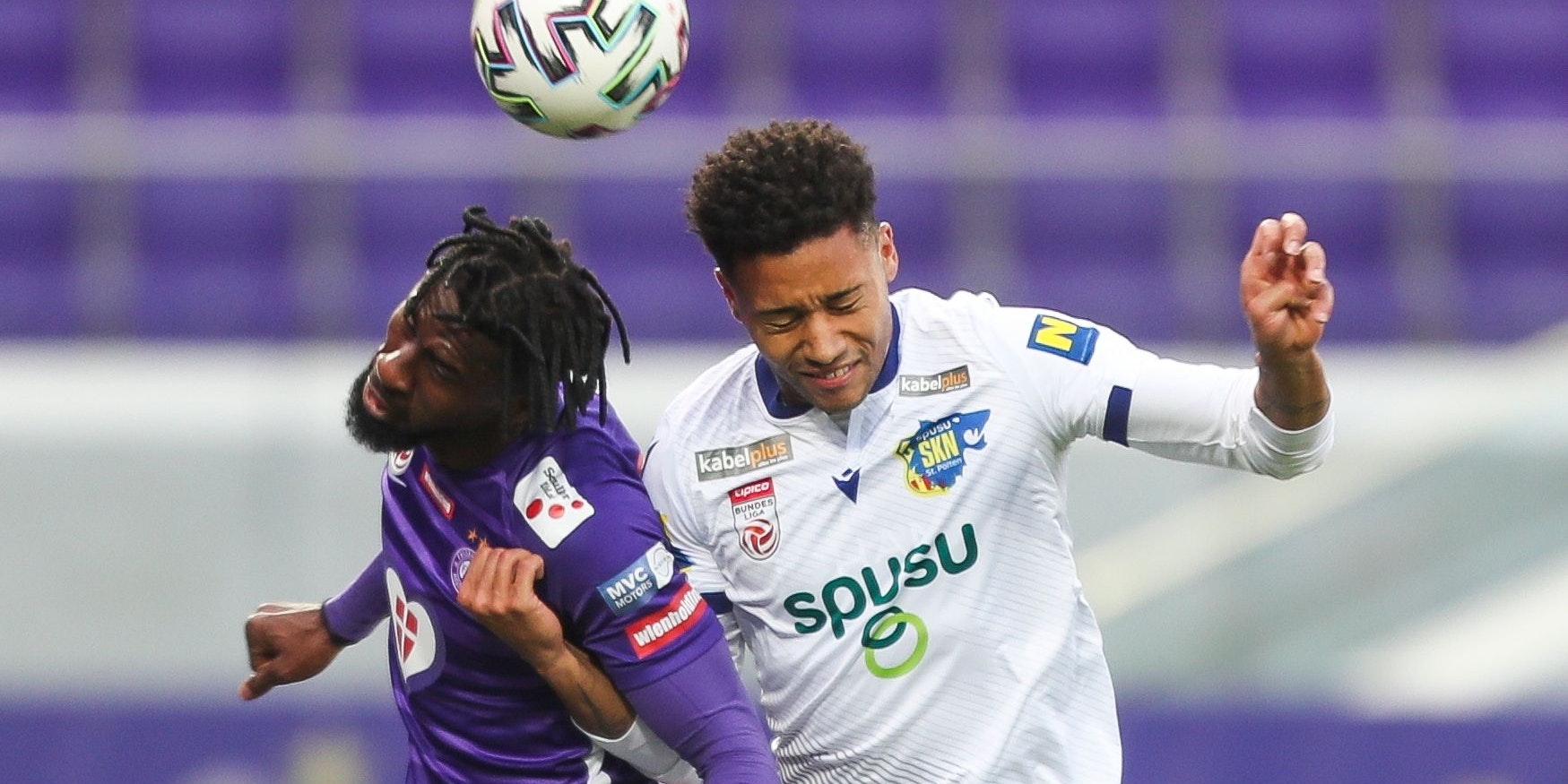 Die Austria im Duell mit St. Pölten