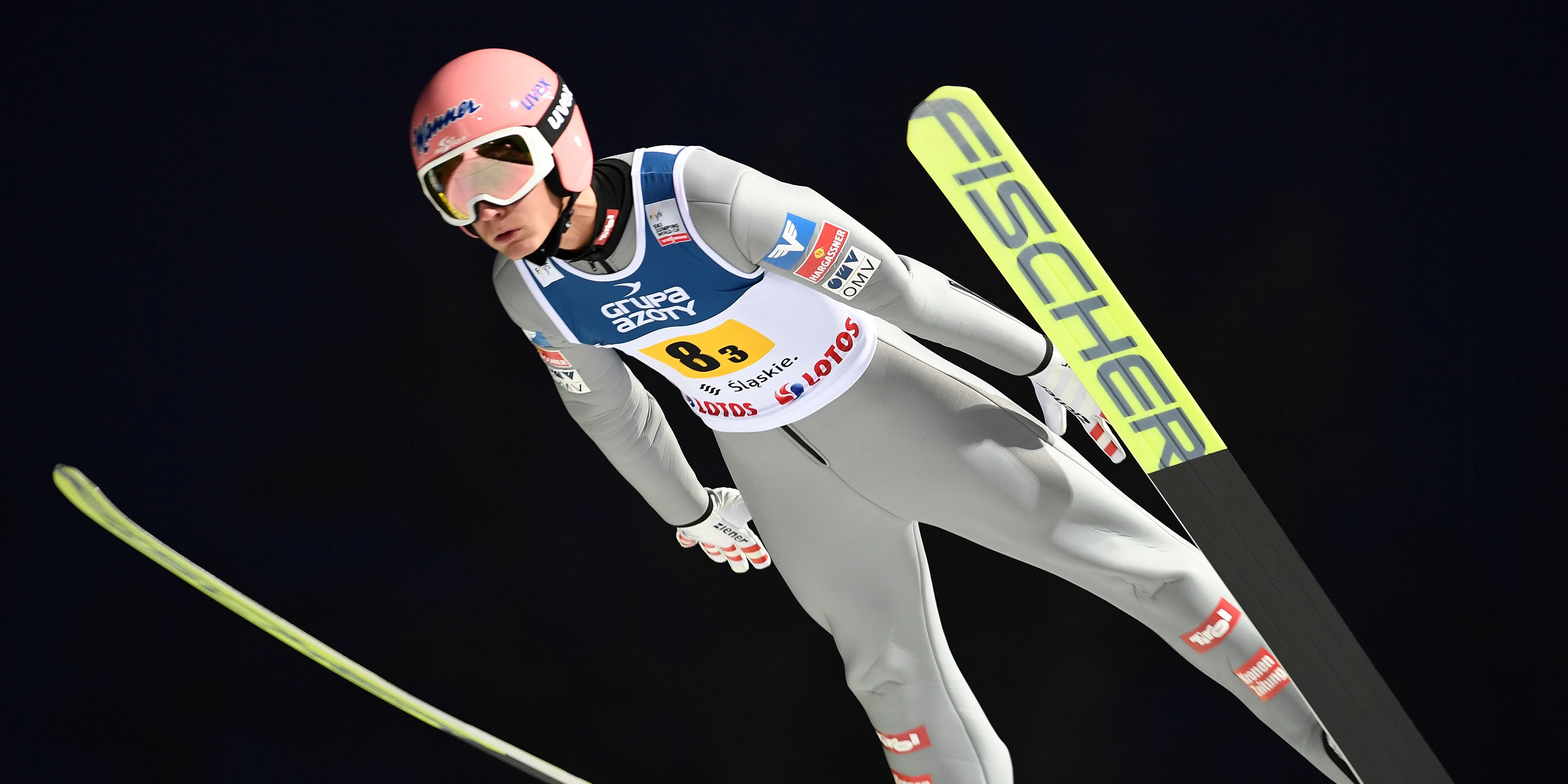 Daniel Huber am Weg zu Rang drei