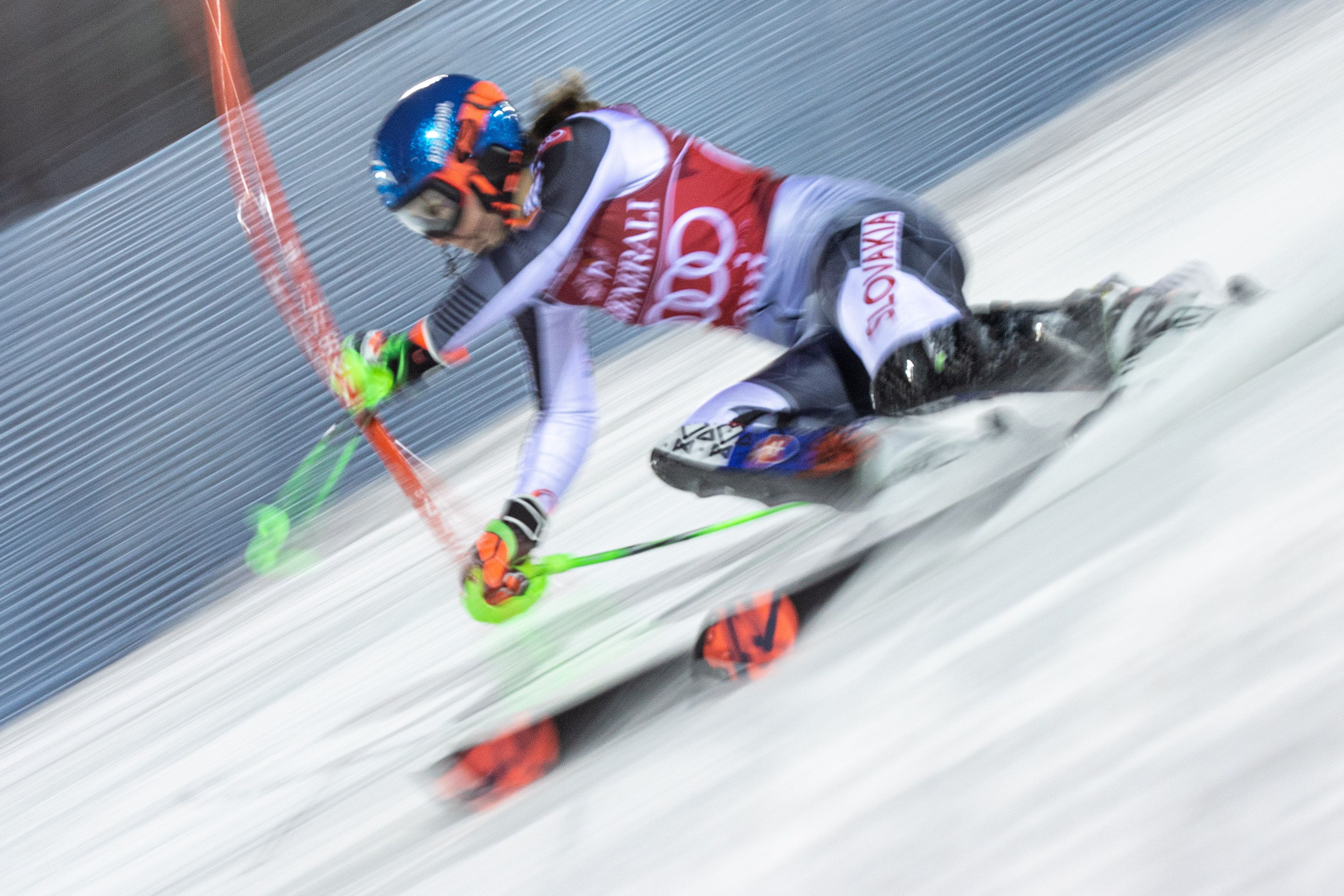 Petra Vlhova raste in Levi zum Doppelsieg.
