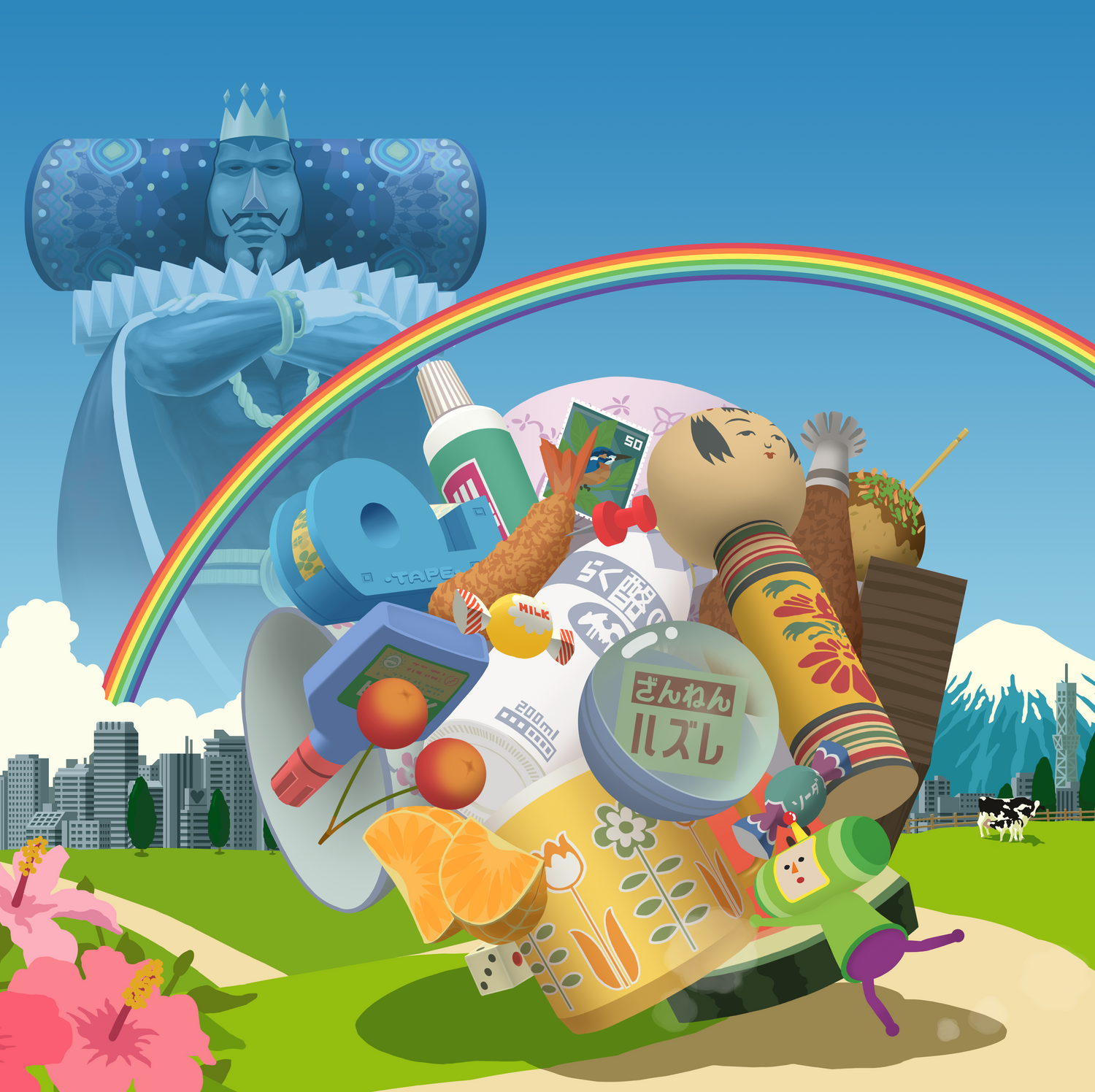 Katamari Damacy REROLL ist jetzt für PlayStation 4 und Xbox One erhältlich
