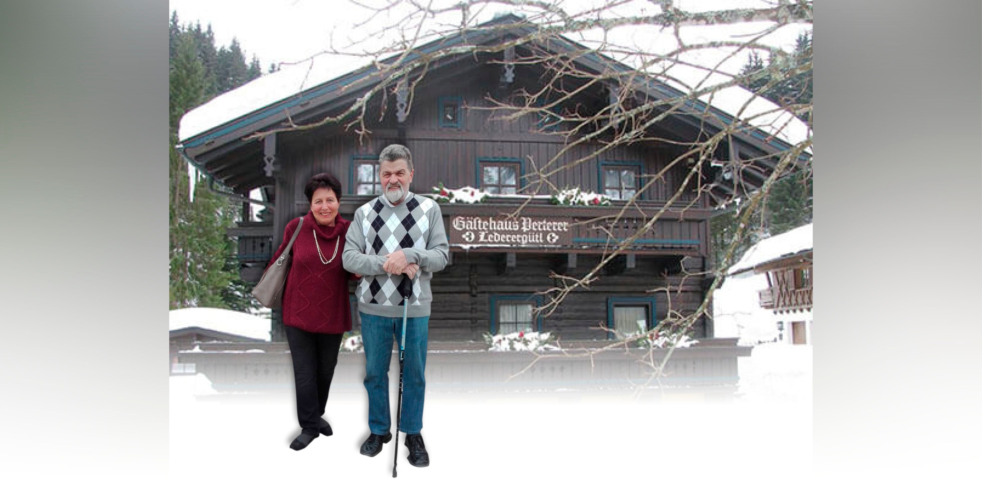 Paul Perterer mit Ehefrau Ingrid und die Pension