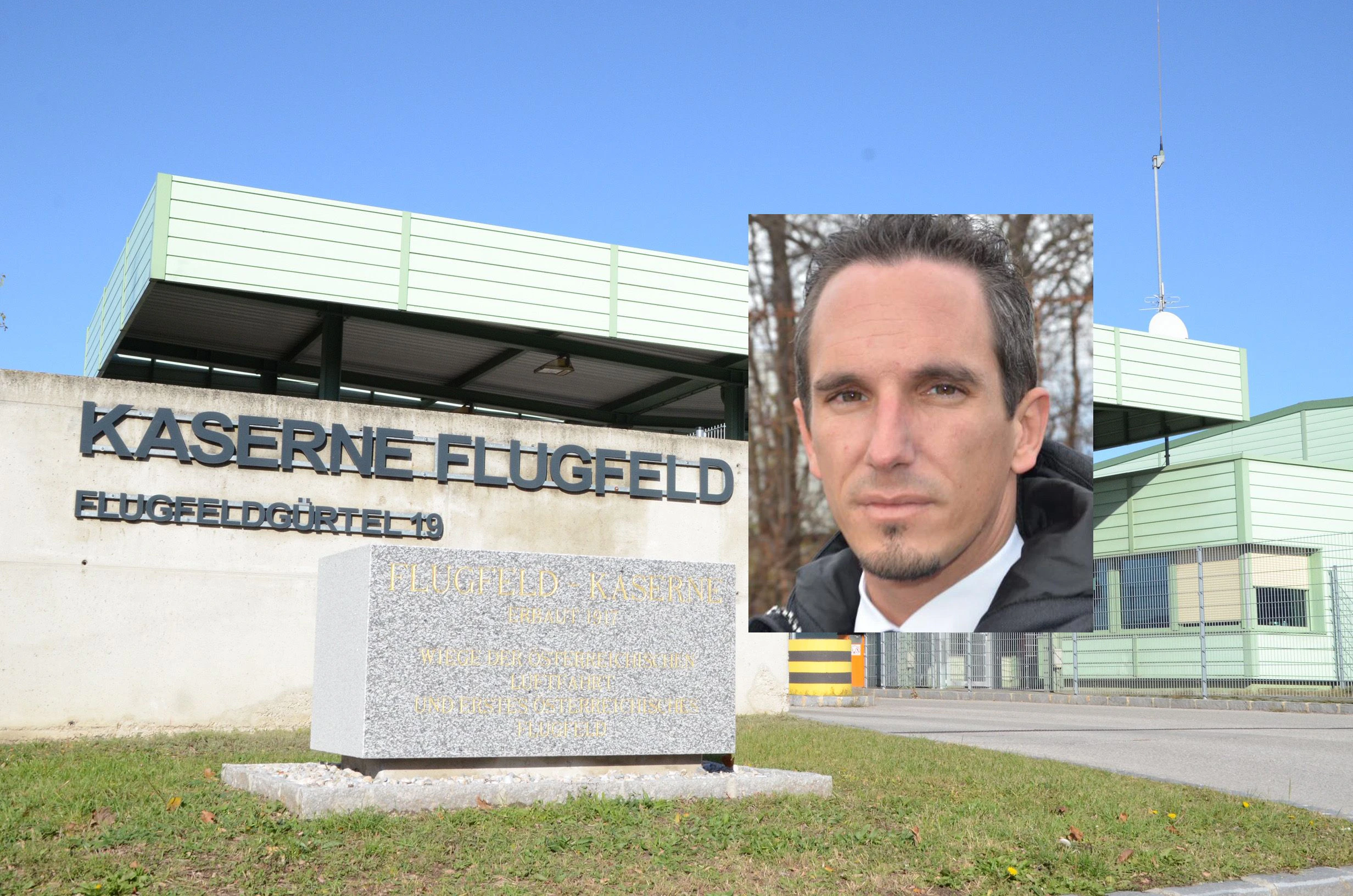 Kaserne in Wr. Neustadt und Anwalt Erich Gemeiner