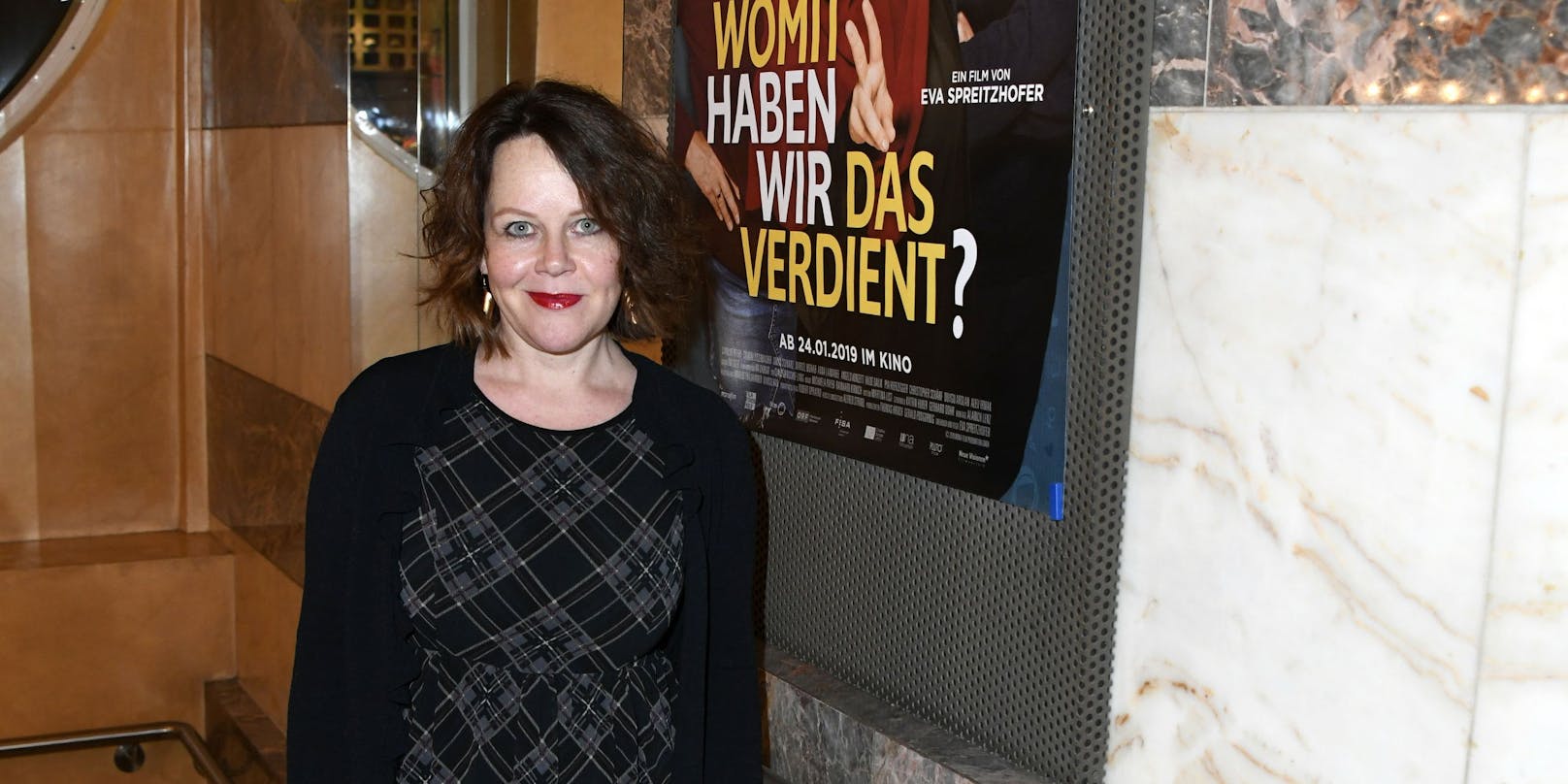 Schauspielerin und Drehbuchautorin Eva Spreitzhofer. 