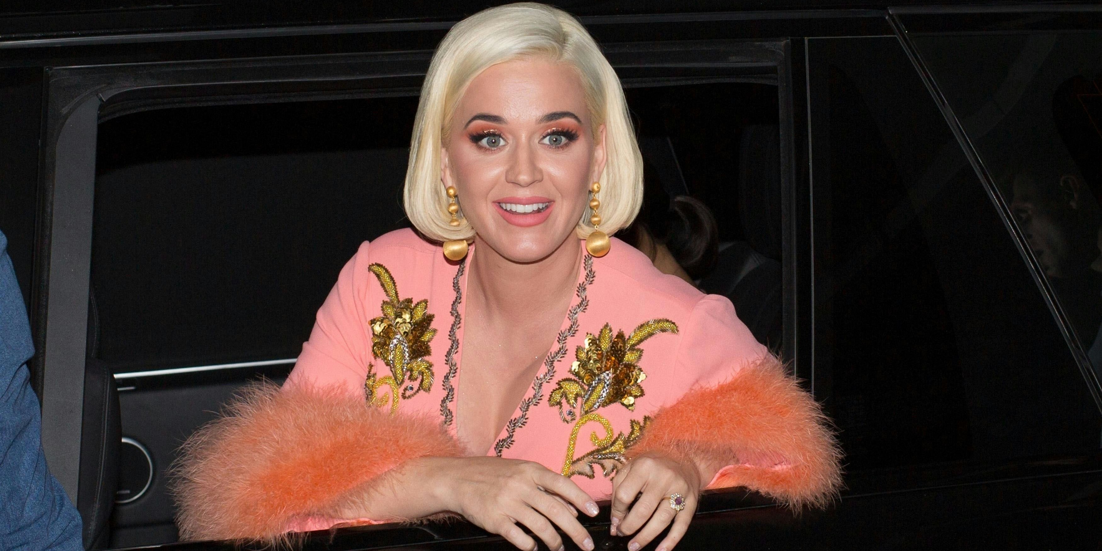 Mit blonder Bob-Frisur: So kennen wir Katy Perry.