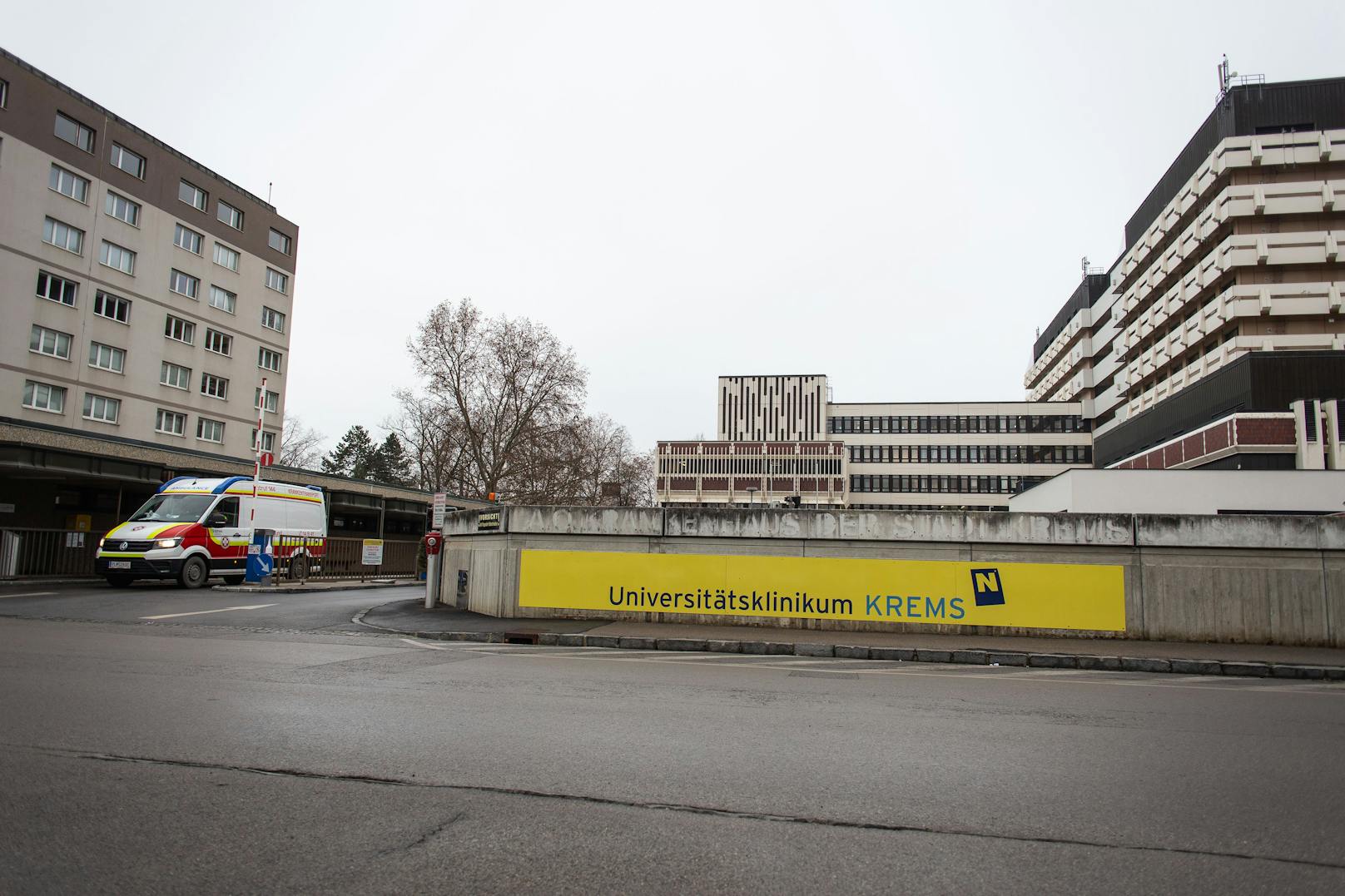 Das Spital in Krems: Hier arbeitete der Arzt 1,5 Jahre.
