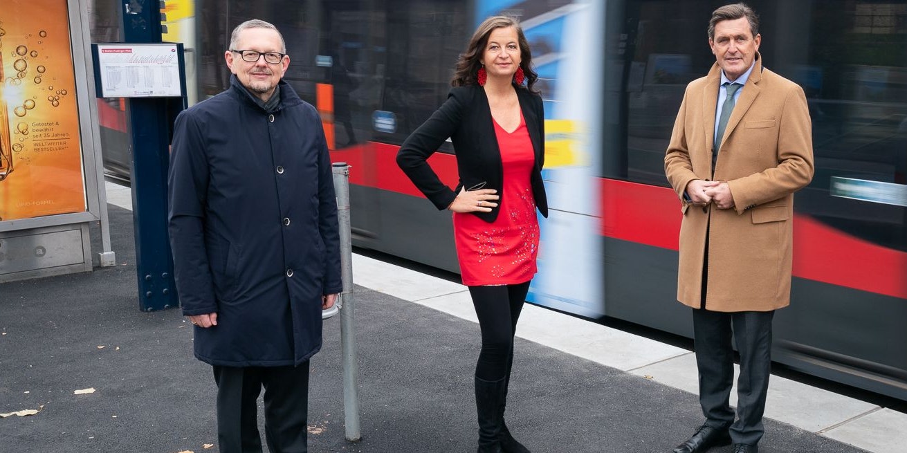 Krajcsir, Sima und Finanzstadtrat Hanke