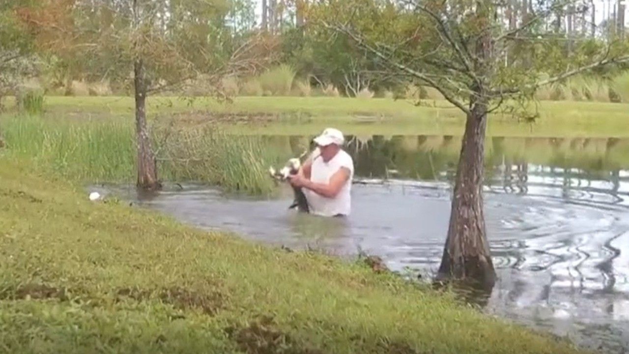 Richard Wilbanks riskierte für seinen Hund sein Leben.