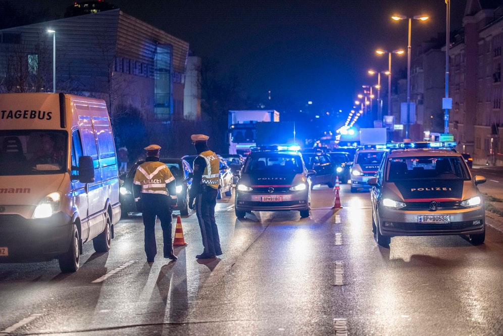 Verkehrskontrollen der Wiener Polizei. Symbolbild