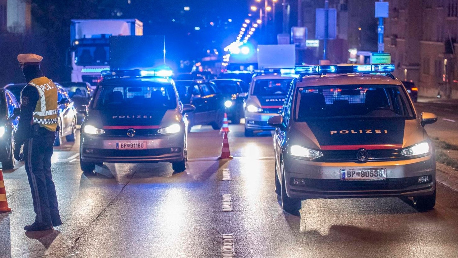 Verkehrskontrollen der Wiener Polizei. Symbolbild