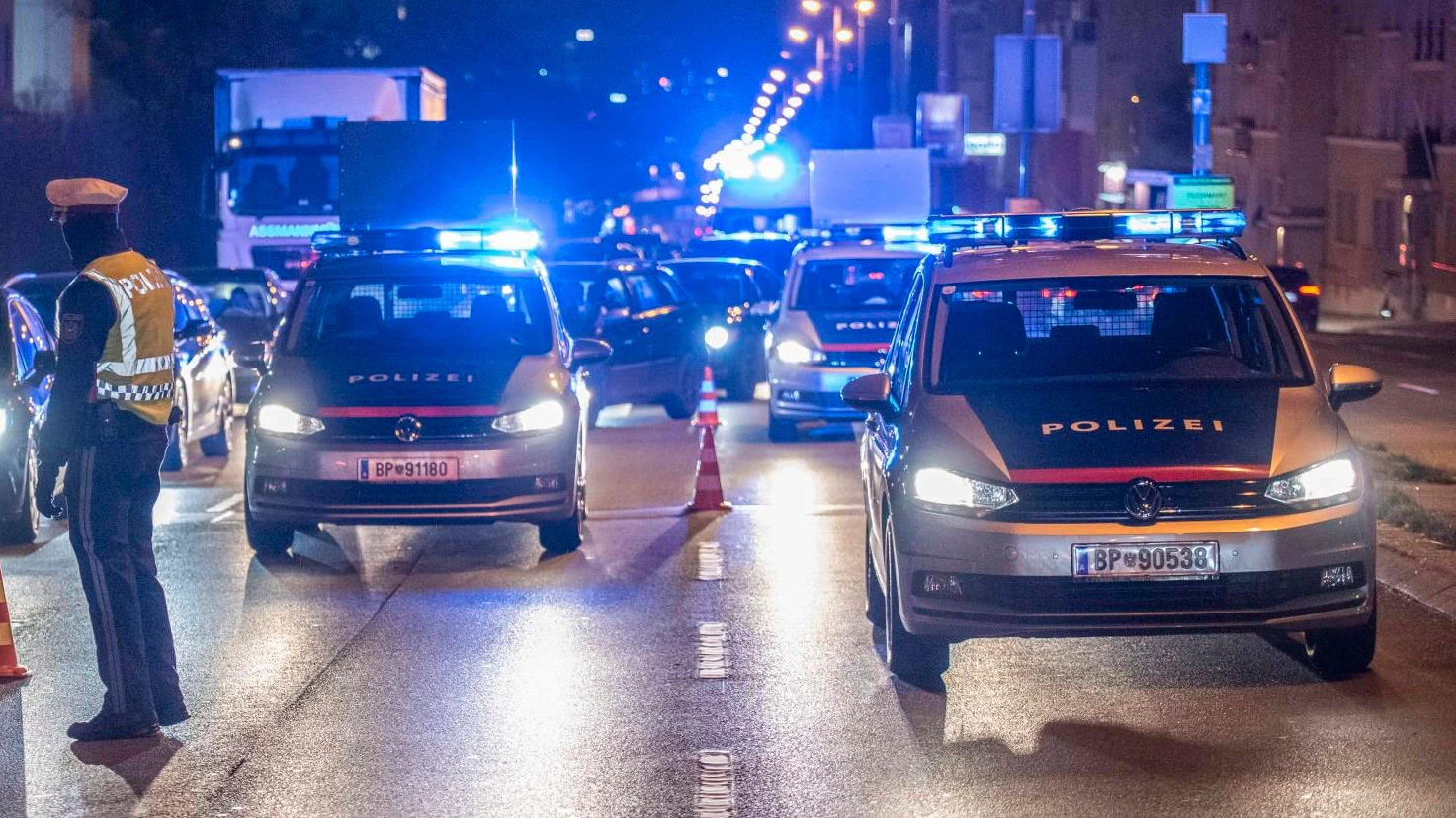 Verkehrskontrollen der Wiener Polizei. Symbolbild