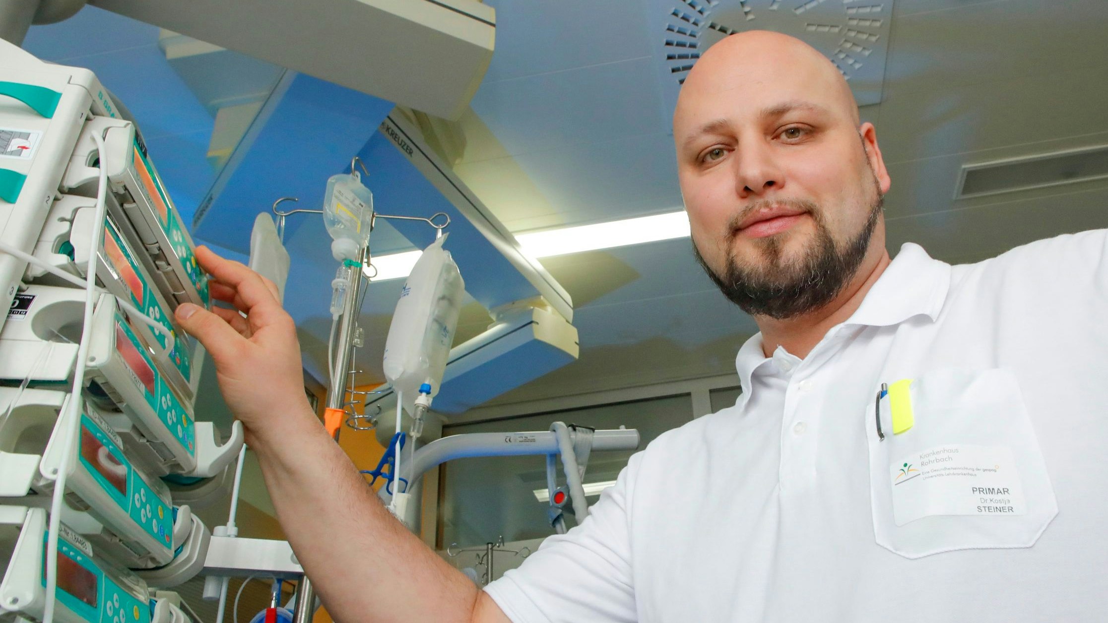 Primar Kostja Steiner vom Landeskrankenhaus Rohrbach