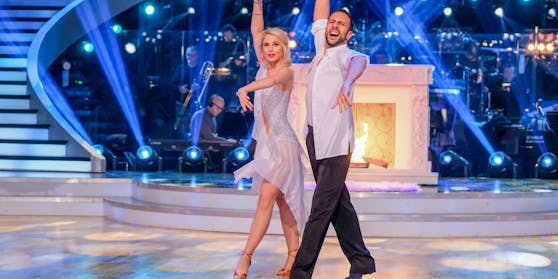 Finalistin Silvia Schneider mit Tanzpartner Danilo