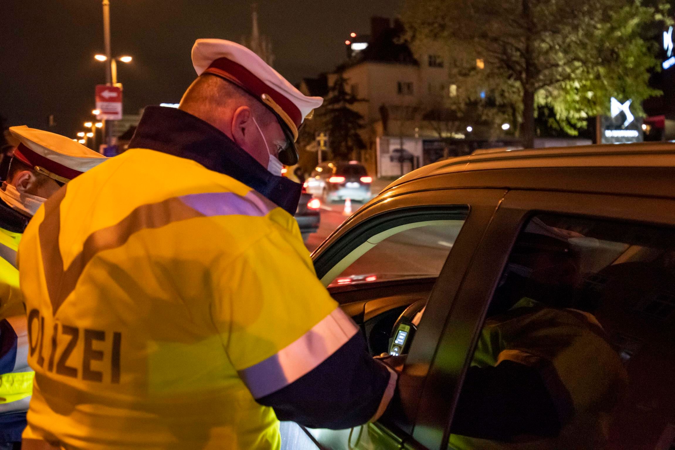 Verkehrskontrollen der Wiener Polizei. Symbolbild