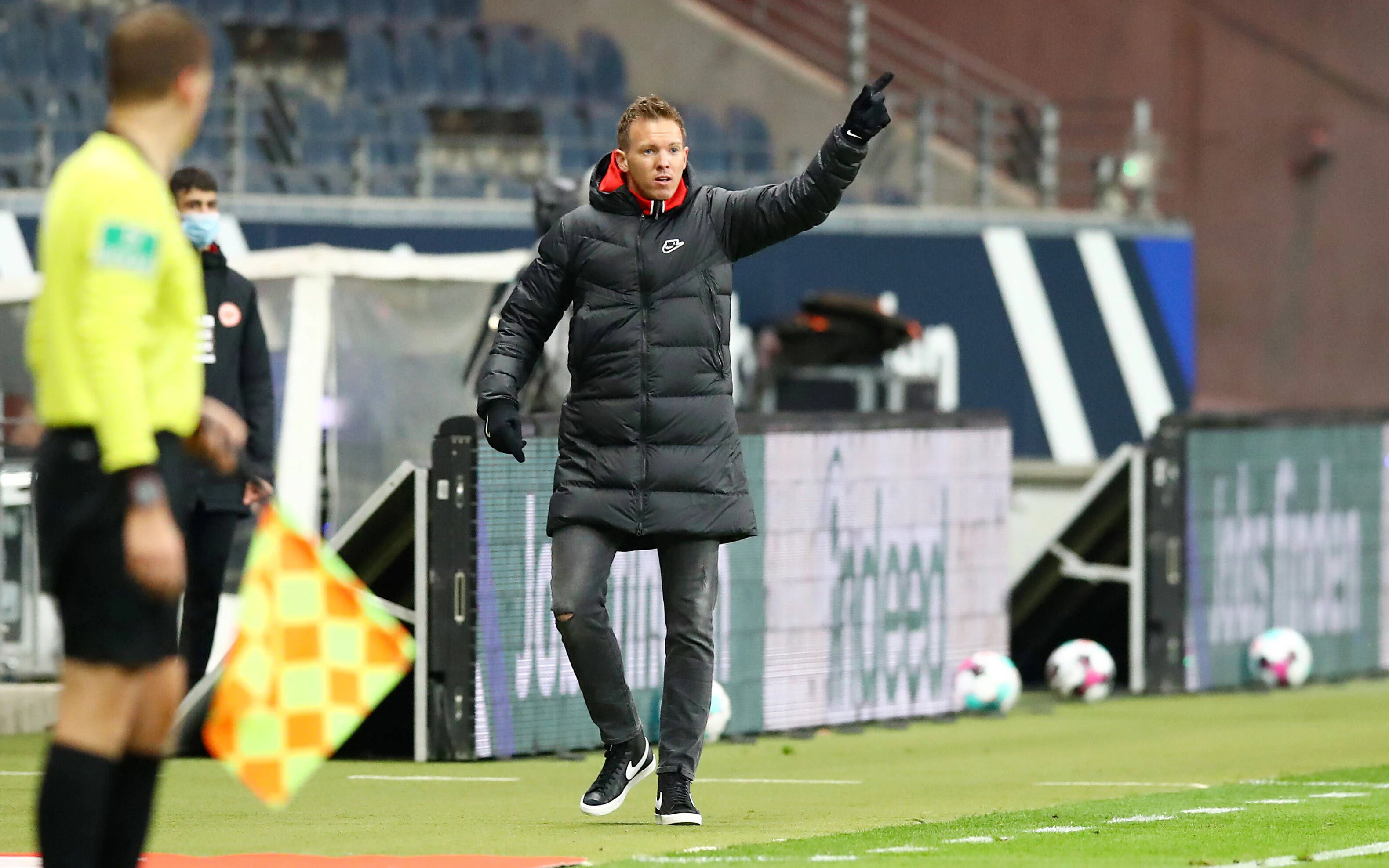 Julian Nagelsmann ärgerte sich über die 0:1-Pleite. 