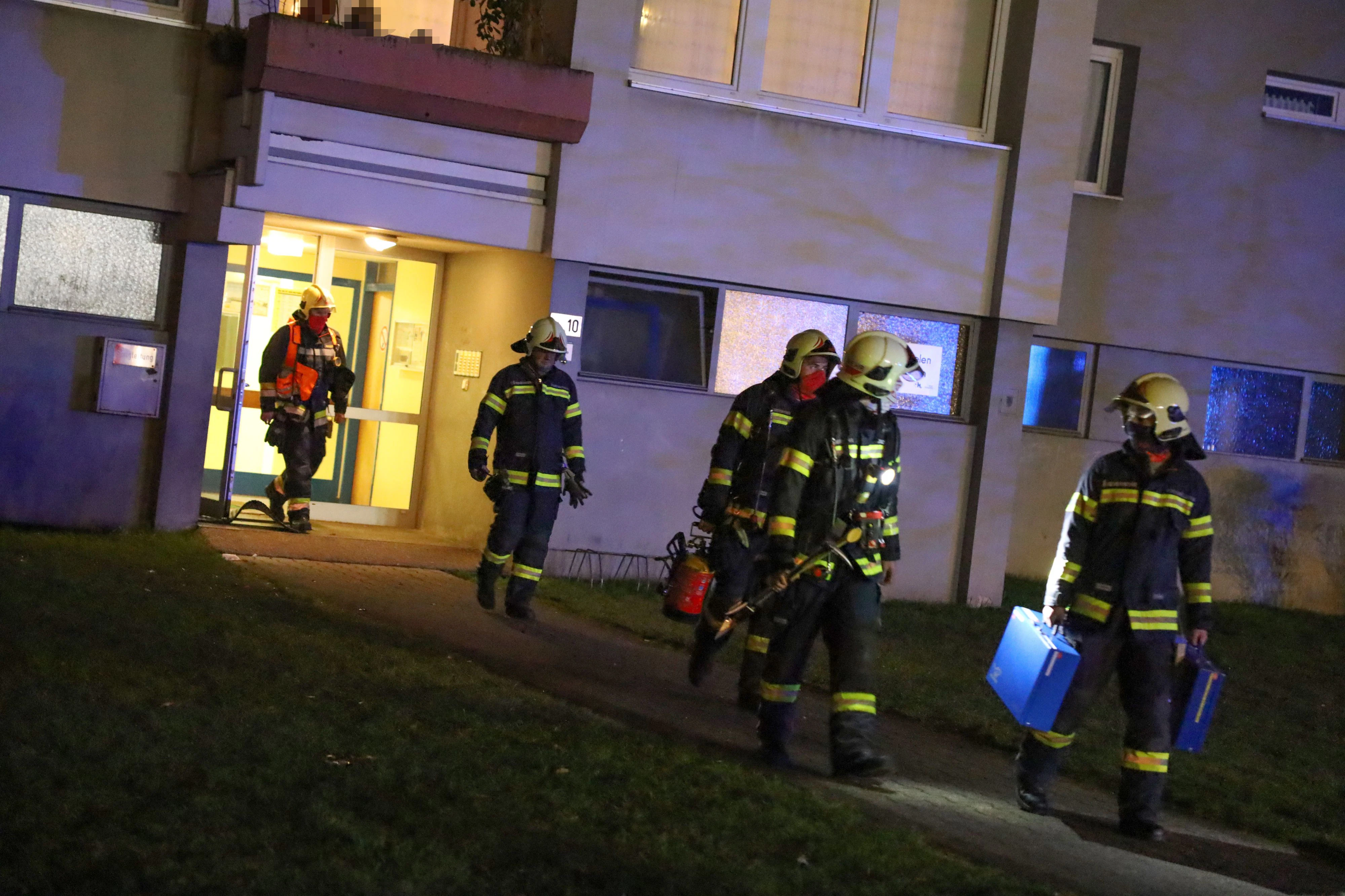 Einsatz Montagabend. Verbranntes Popcorn rief die Feuerwehr auf den Plan.
