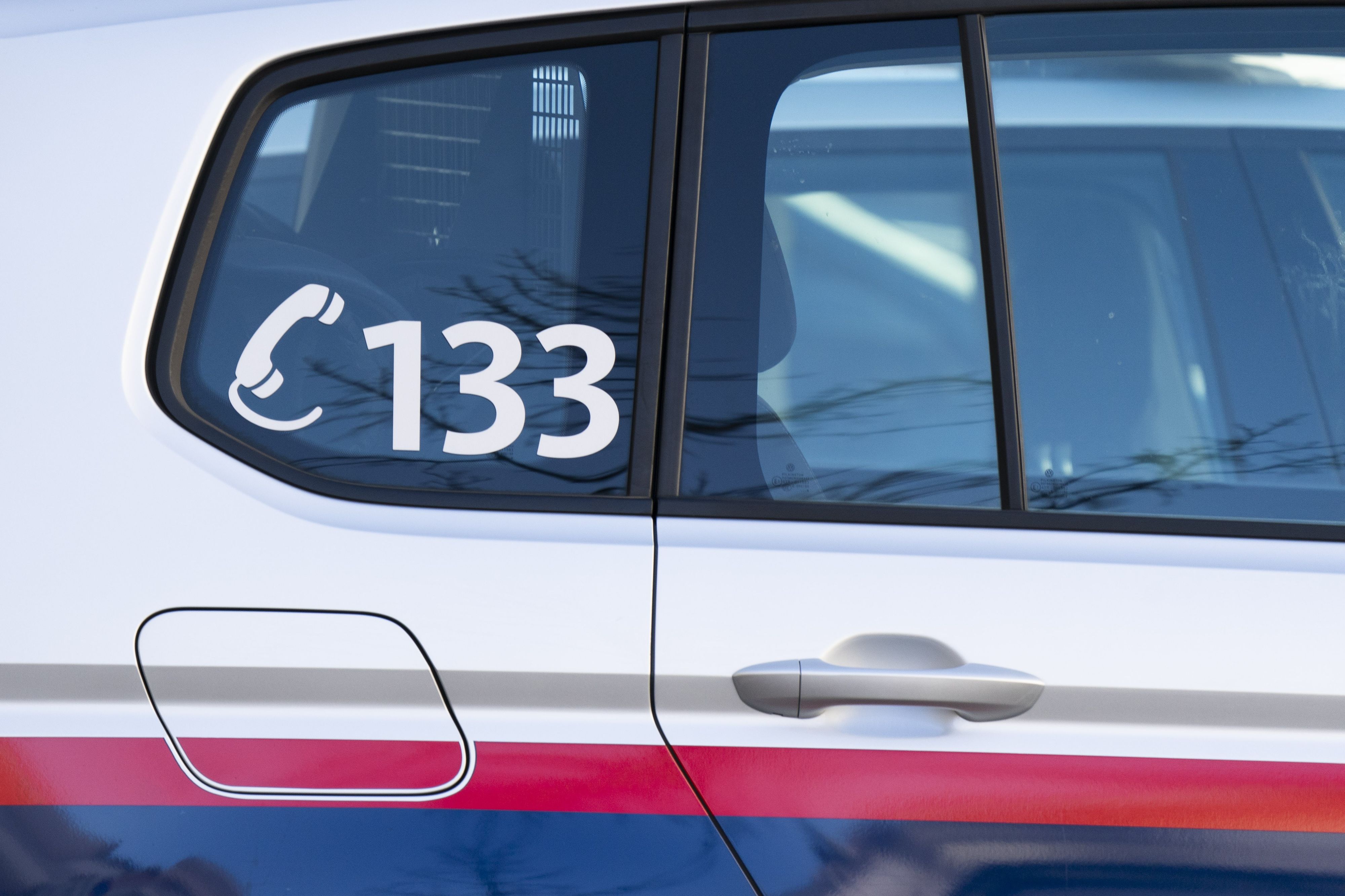 Ein Streifenwagen der steirischen Polizei. Aufgenommen in Leoben