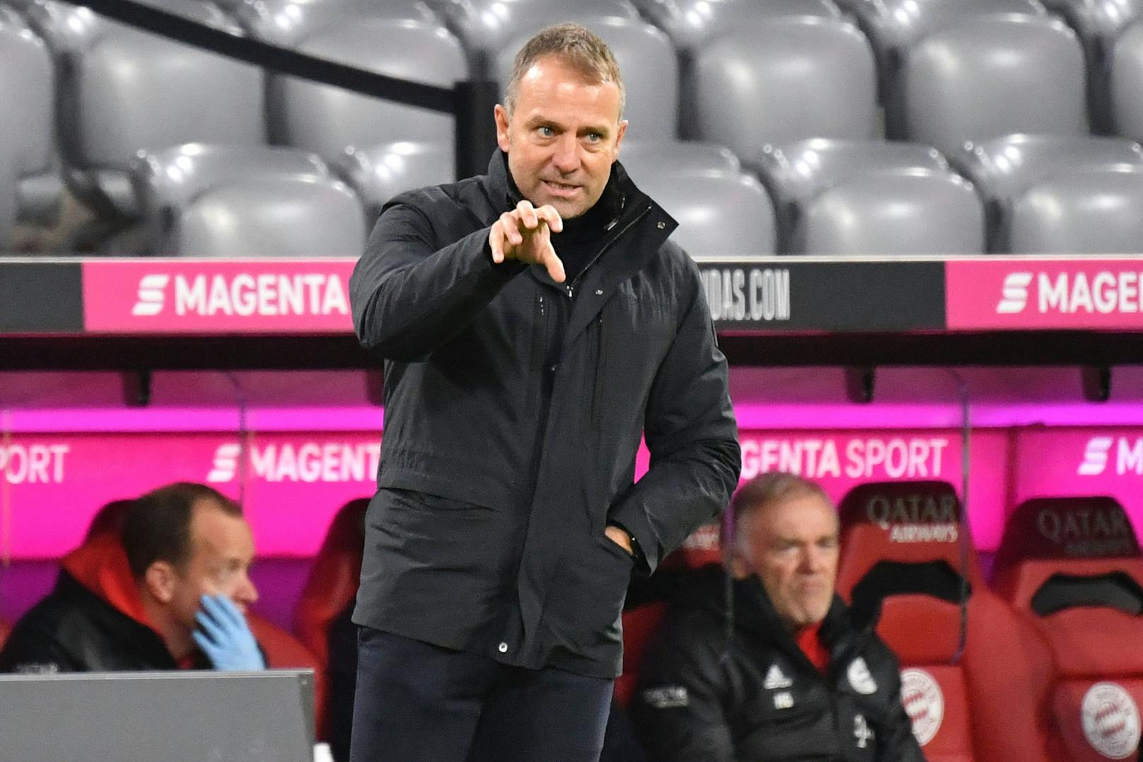 Bayern-Coach Hansi Flick vor dem Duell gegen Salzburg. 
