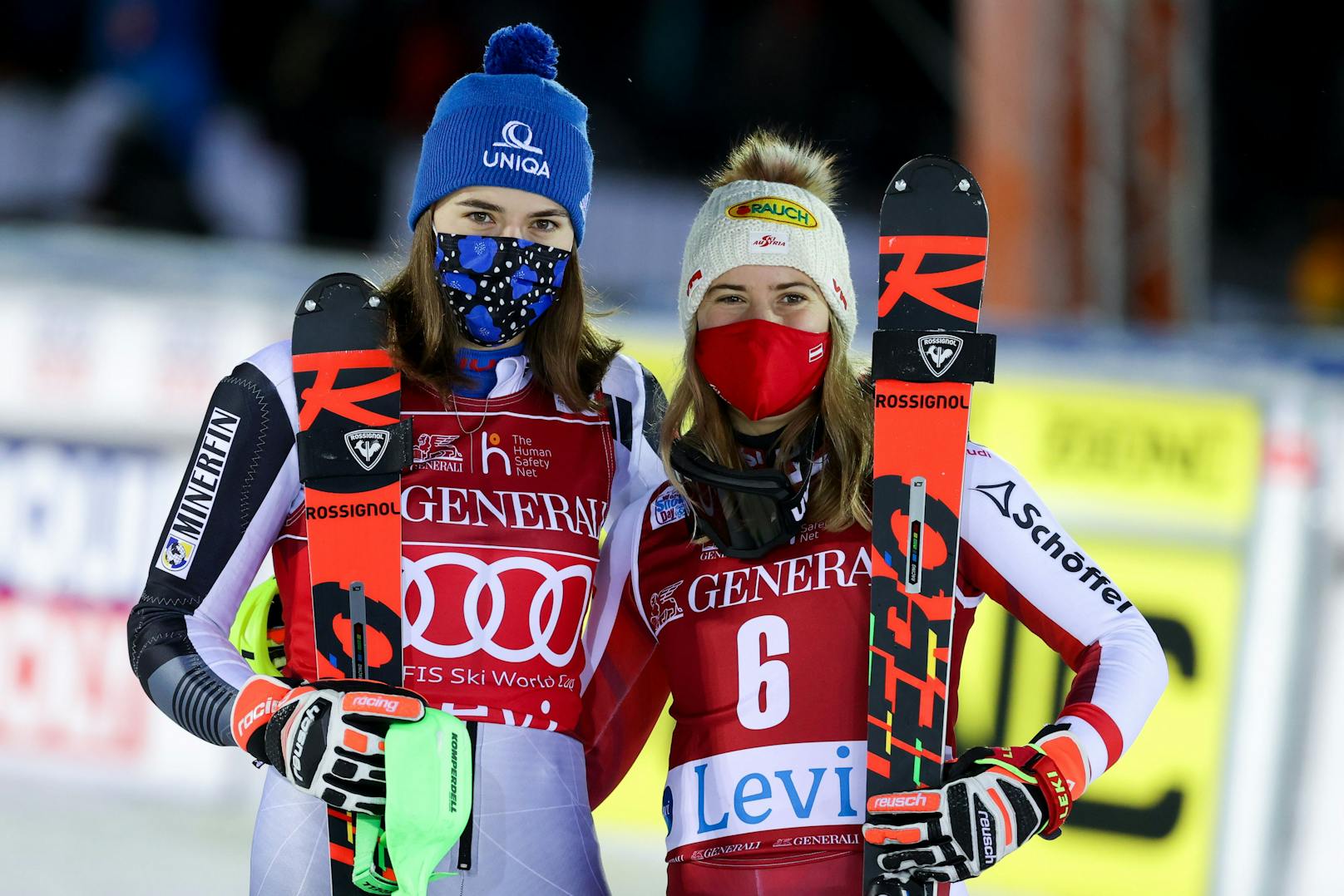 Vlhova gewann auch den zweiten Levi-Slalom. Wieder Dritte: Kathi Liensberger!