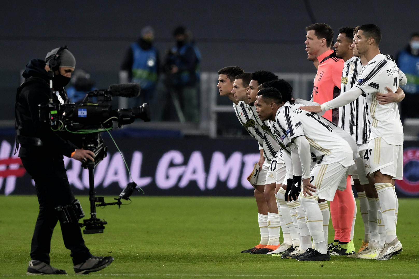 Die Startelf von Juventus Turin.