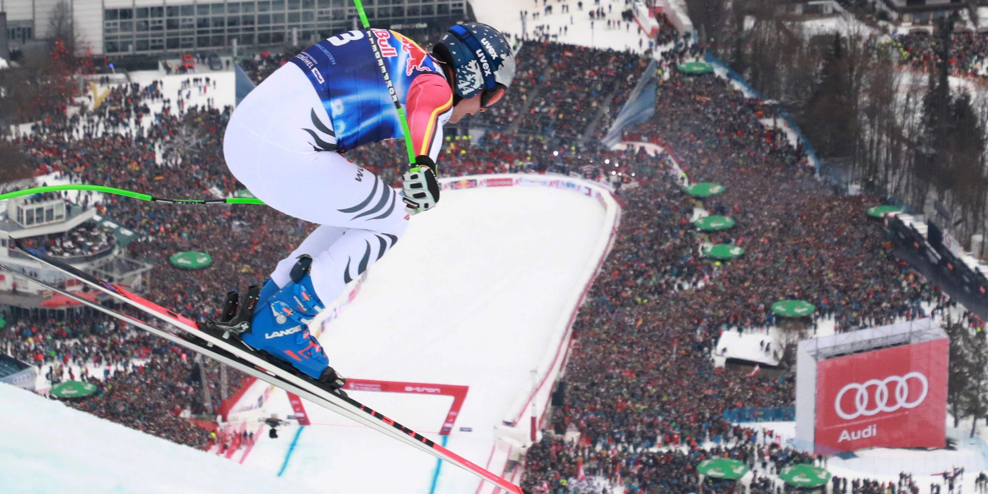 Thomas Dreßen raste 2018 zum Sieg auf der Streif. 