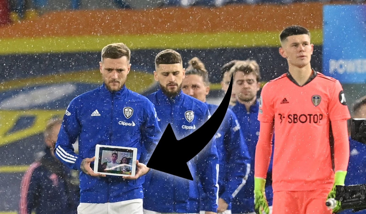Heute.at - Leeds-Kapitän läuft per Video mit krebskrankem Kind ein