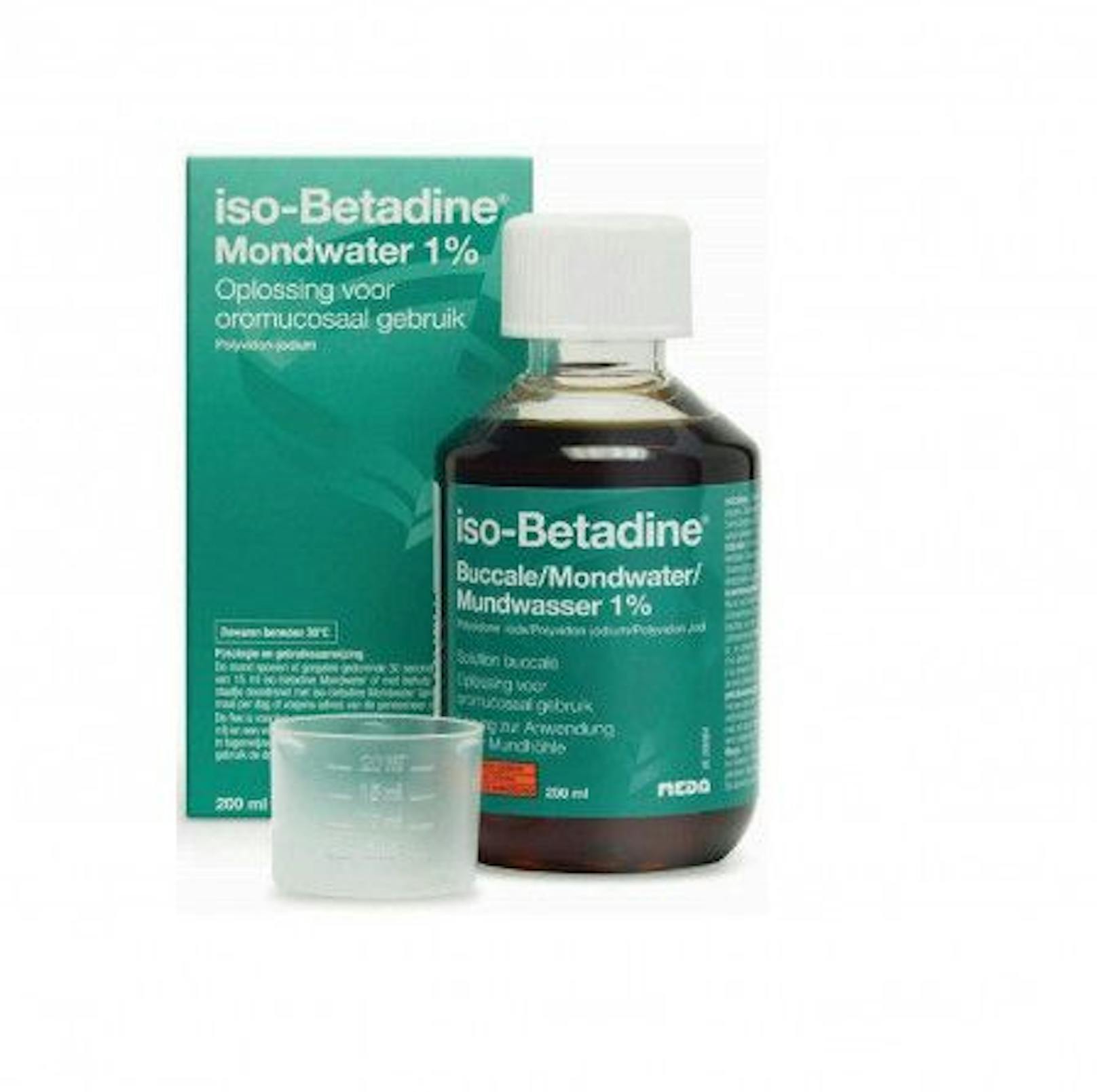 Iso-Betadine mouthwash 1,0 %